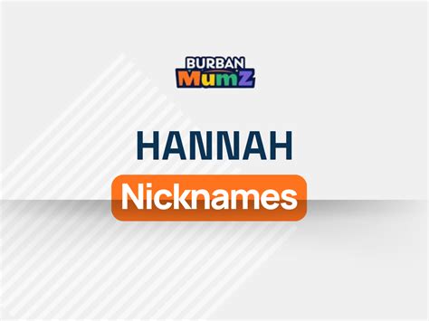 usernames for hannah|225+ Hannah Nicknames Ideas (Popular, Cute, Funny。